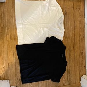 Good condition set of cropped Athleta tees